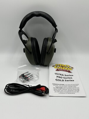 Pro Ears Tac SC Gold Low Profile Low Weight NRR 25 Hearing Protectors GSPT3