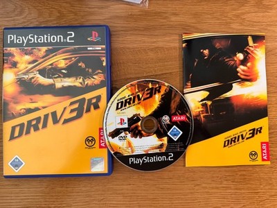 Driv3r Driver 3 PS2 PAL CIB Atari Action Racing Deutsch PlayStation
