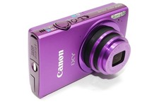 Canon IXY 430F Purple Digital Camera 16.1MP 5x Zoom Full HD IXUS 245 HS Exc