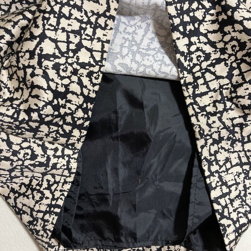 Valerie Bertinelli Skirt Size 10 Women’s Black Beige Cotton A Line - Bild 14 von 15