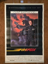 FIREFOX 1982 CLINT EASTWOOD Original 1 Sheet Folded 27x41 Movie Poster