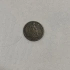 1872 Seated Liberty Half Dime