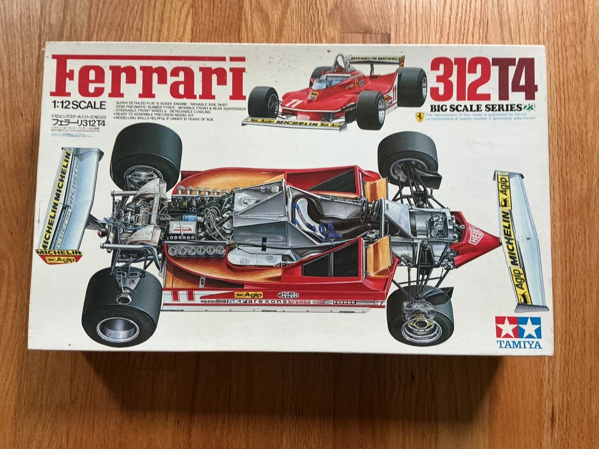 ビックスケール　プロター（イタリア）製　フェラーリ３１２Ｔ２　　１/１２ Ferrari 312t In 1/12 Scale Sports Car Toy Models & Kits for sale