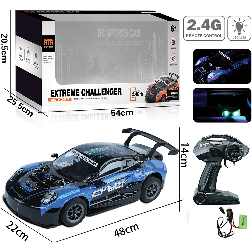 R/C 2.4 GHz Drifting Race Car with Lights