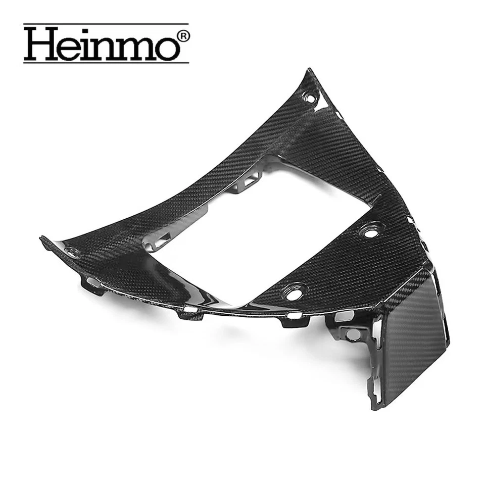 For 2020-2024 2025 R1 R1M Real Carbon Fiber Abdomen Radiator Guard Cover Panel - Imagem 3 de 4
