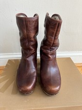 UGG Australia W Carnagie Leather Shearling Boots 1001317 W - Size US 7