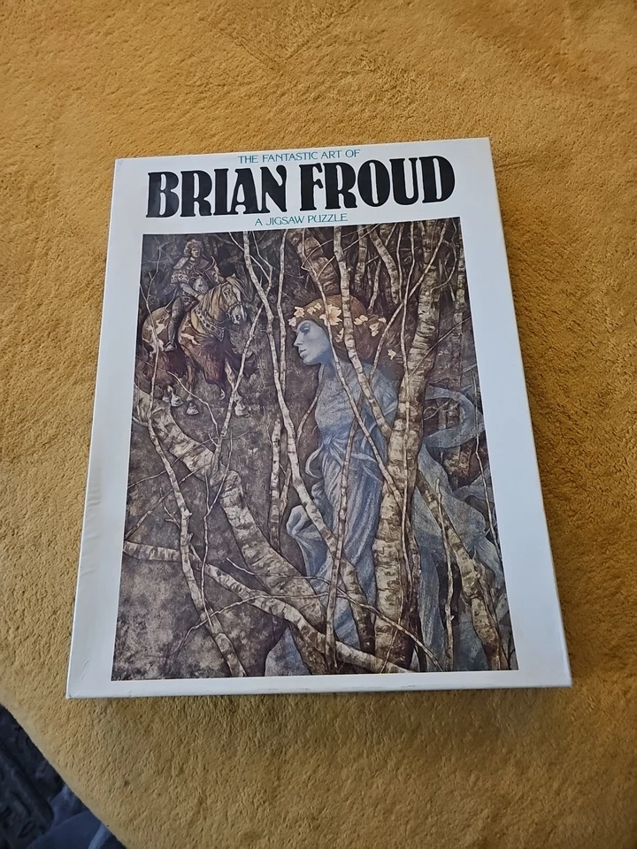 Lote de rompecabezas FRAZETTA (6) rompecabezas de fantasía Boris Froud vintage APC 18"x 24" Foto 3 de 4