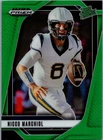 2025 Panini Prizm Draft Picks Football Green Nicco Marchiol #170