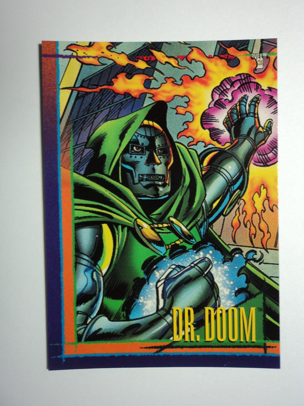 1993 MARVEL UNIVERSE IV - BASE CARD - # 79  DR. DOOM