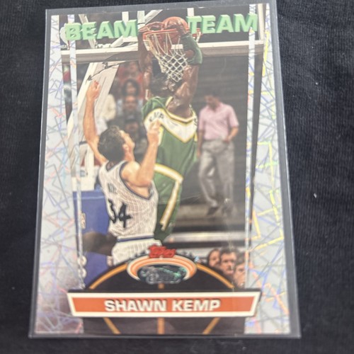 Shawn Kemp #3 1992 Stadium Club Beam Team card