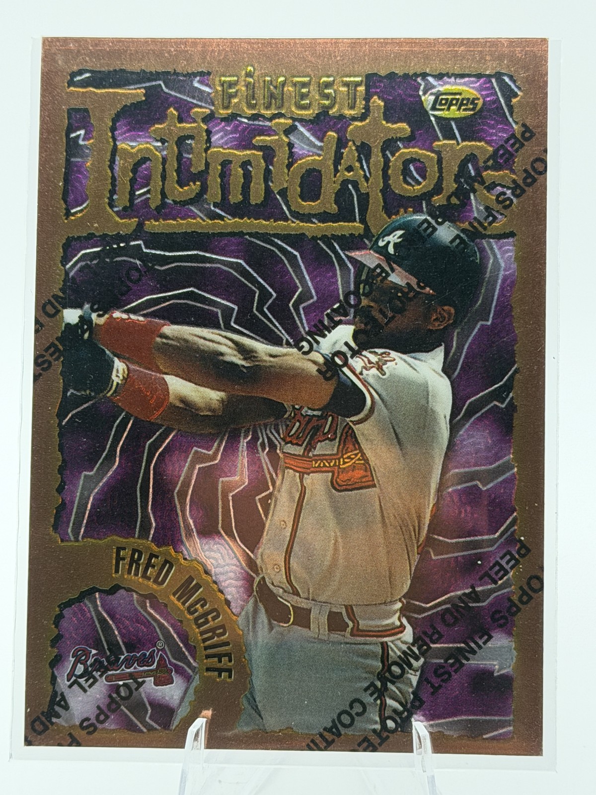Fred McGriff 1996 Finest #40 Braves