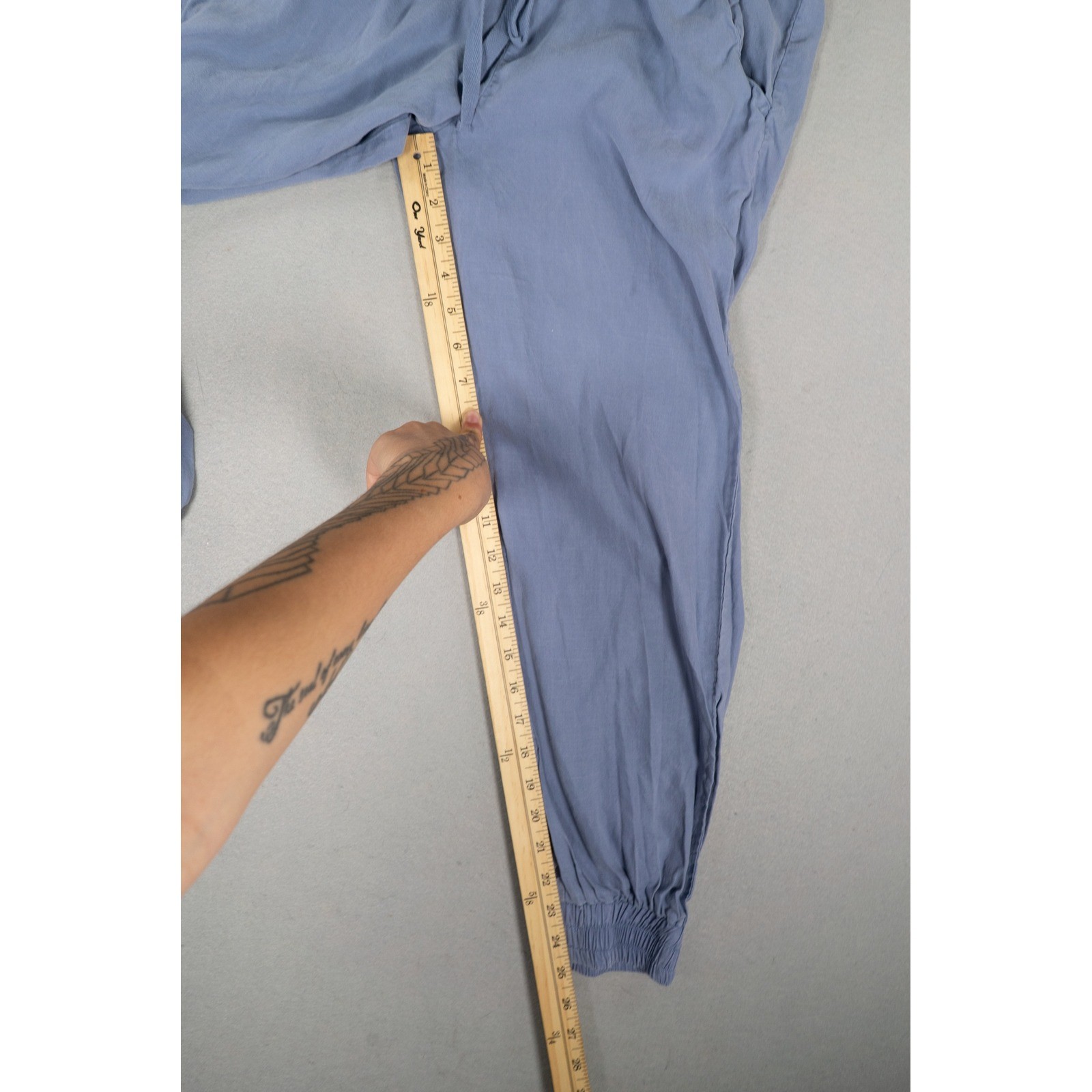 Cloth & Stone Blue Tencel Lyocell Jogger Pants Elastic Waist Small C3662-654-303 image 6