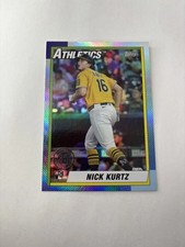 2025 Topps Update Series - 1990 Topps Nick Kurtz #U90-17 (RC) Rookie Foil