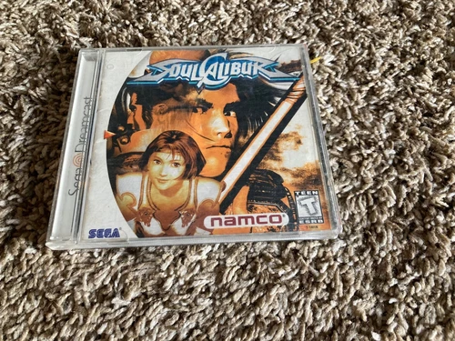 Soul Calibur (Sega Dreamcast, 1999) - CIB with manual, untested
