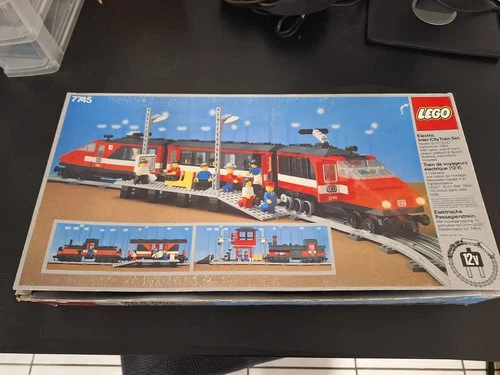 Lego 7745 Train High Speed City Express 100% Complete (1985) 7850 7851 7854 7864