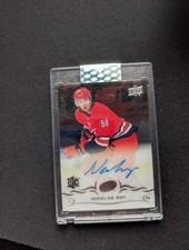 2018-19 Upper Deck Clear Cut Rookies Nicolas Roy Auto SCRATCHS ON CASE