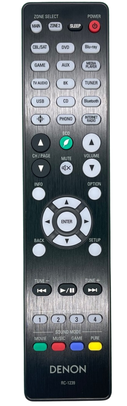 Originale Denon receiver Fernbedienung AVR-X2300W | AVR-X2400H | AVR-X2500H |