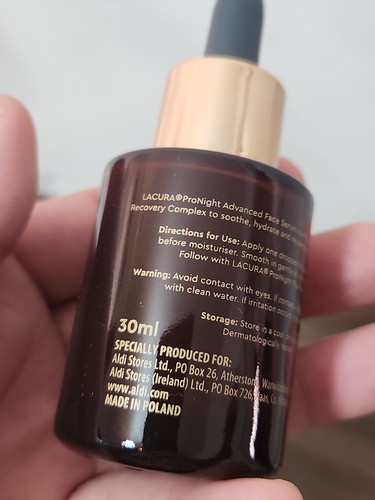Lacura Aldi ProNight Advanced Face Serum All in One Recovery Complex 30ml - Picture 3 of 9