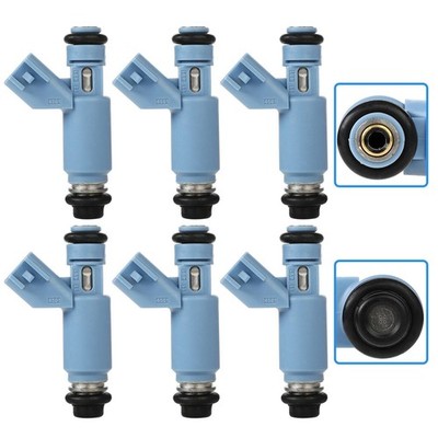 6Pcs 3W4Z9F593AA Fuel Injectors For v6 3.0L Lincoln LS 2003 2004 2005