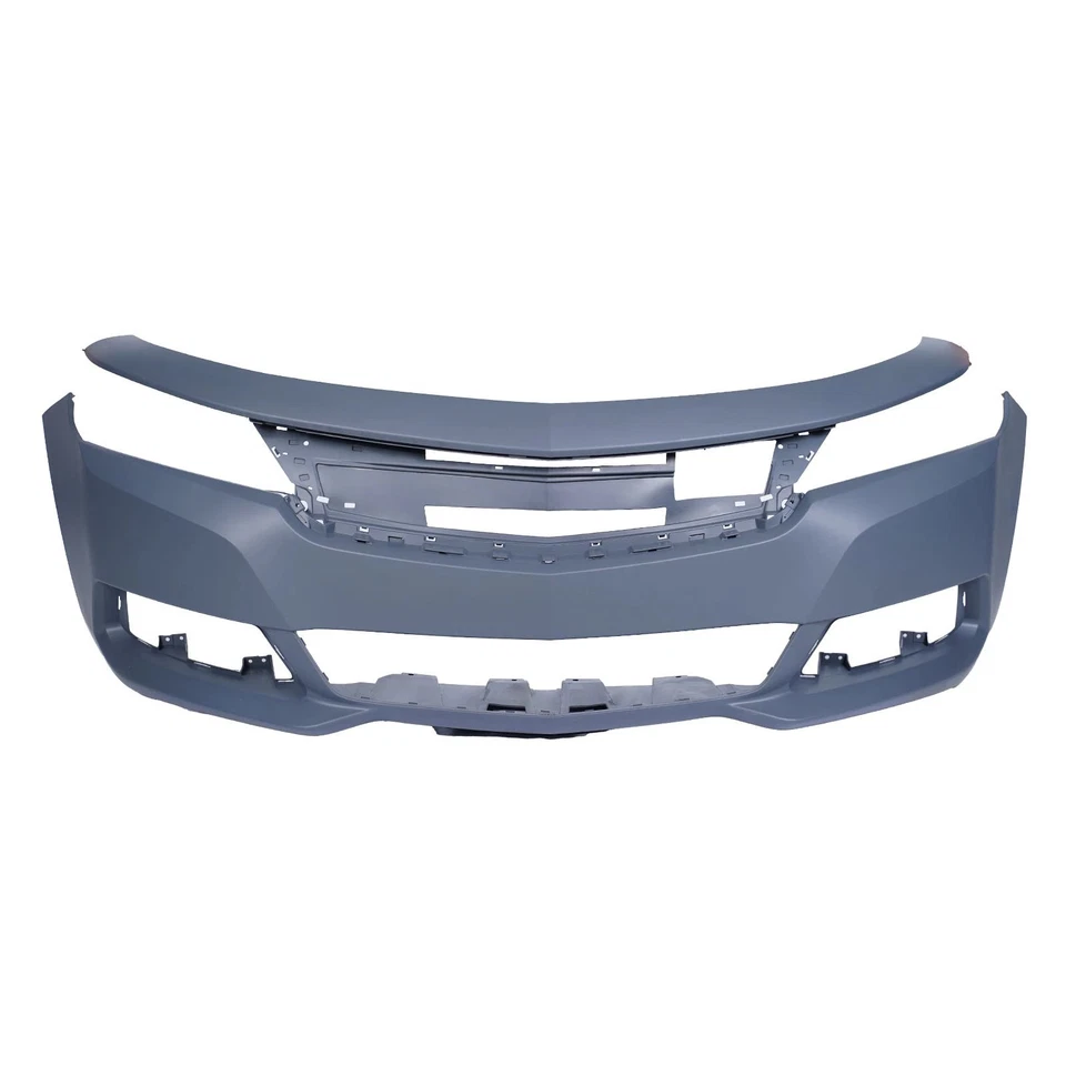 Front Upper Bumper Cover For 2014-2020 Chevrolet Impala LT Chevy Primed 22990036 - Image 2 of 4