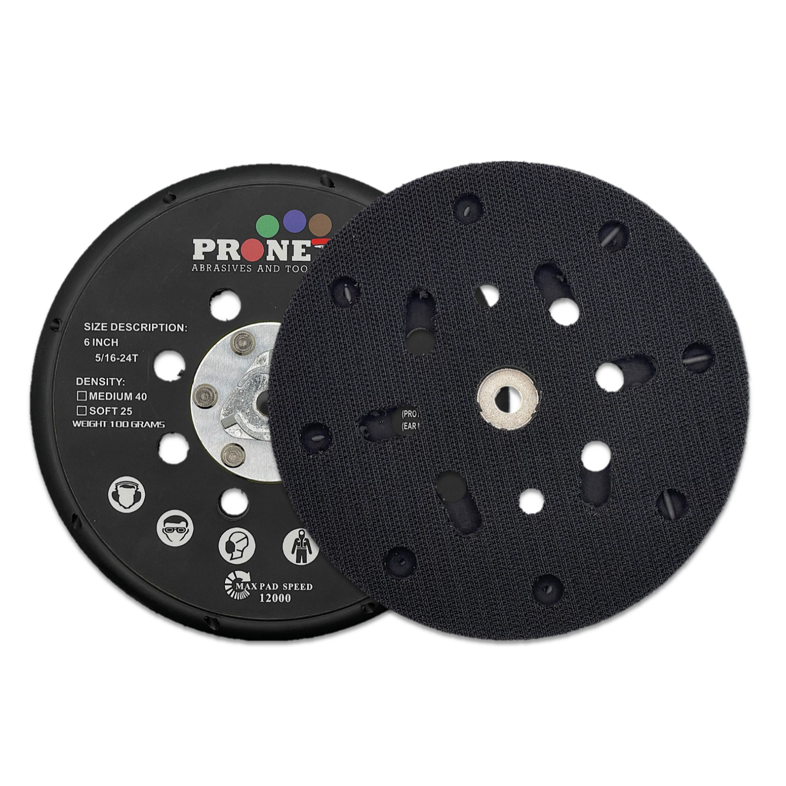 Replacement Backing Pad Makita 150mm - Med Density - BO6030 BO6040 - P-34453 Eq