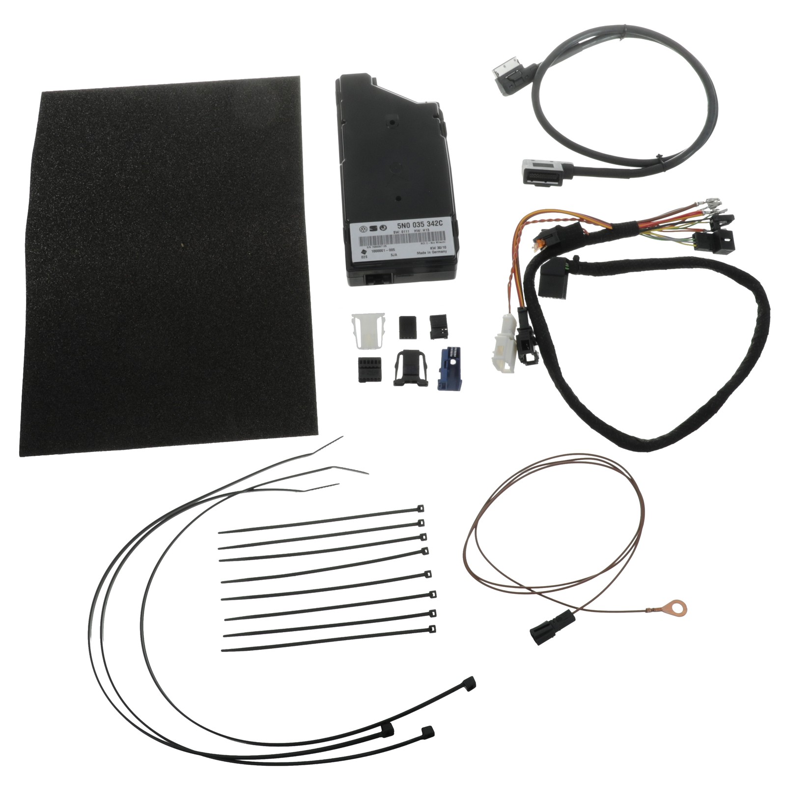 Kit de retrofitting Media-In para Volkswagen RNS510 (N/P 5N0-057-342-B)
