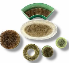 6 Vintage Floral Needlesharp Metal Spike Flower Frog