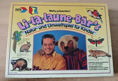 Li-La-Laune-Bär's Natur und Umweltspiel Brettspiel v. Noris / RTL  1991