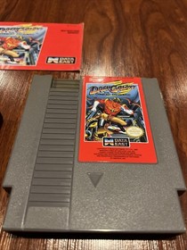 Dash Galaxy in the Alien Asylum Nintendo NES 1990 Cartridge Sleeve & Manual