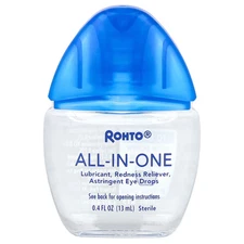 Cooling Eye Drops, All-In-One, 0.4 fl oz (13 ml)
