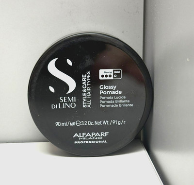 Alfaparf Milano Semi Di Lino Style and Care Glossy Pomade 90ml