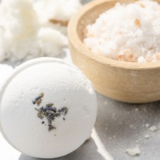 Bulk 100 Natural Vegan Mix Scent Bath Bombs White