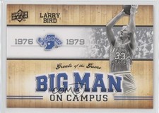 2009-10 Upper Deck Greats of the Game Big Man on Campus Larry Bird #119 HOF k1k