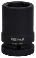 "Ks Tools 515.2127 1\" Sechskant-Kraft-Stecknuss, Mittel Lang, 27Mm"