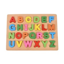 Wooden Shape Puzzle Board Educational Wooden Puzzle Learning for Preschoolers