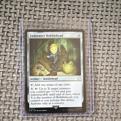 Wizards of the Coast MTG Fallout Endurance Bobblehead U 0132 Uncommon Foil EA EN