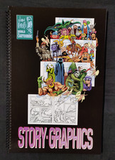 JOE KUBERT 1998 WORLD OF CARTOONING ART TRAINING BOOK - STORY GRAPHICS