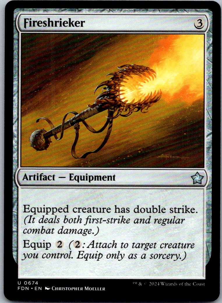 Fireshrieker U NEC #151 NM MTG Magic