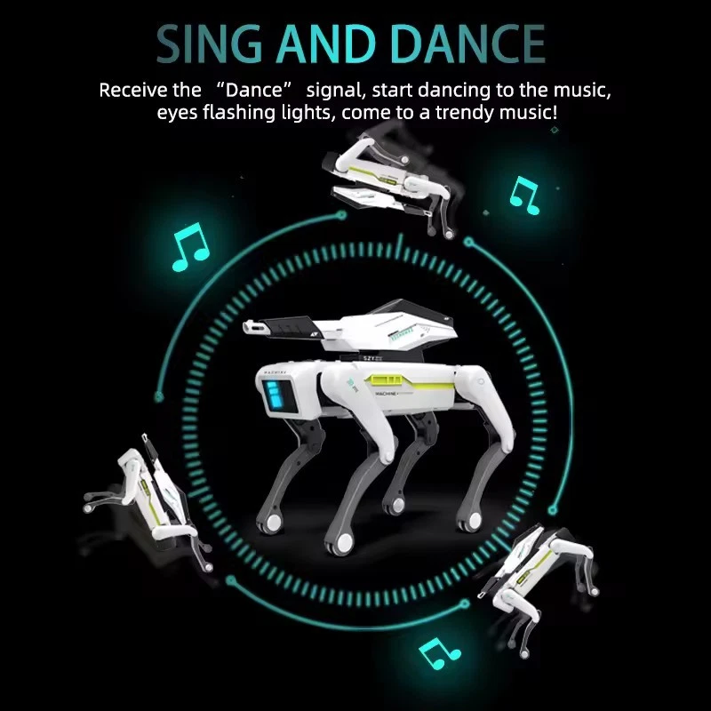 Cane ROBOT giocattolo Interattivo | Con Torretta | Programmazione Comandi Vocali - Immagine 3 di 3