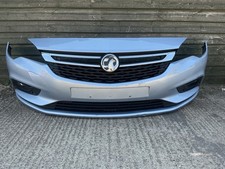 Vauxhall Astra SRI Silver Front Bumper K MK7 15-19 5 Door Z189 Grills FOGS