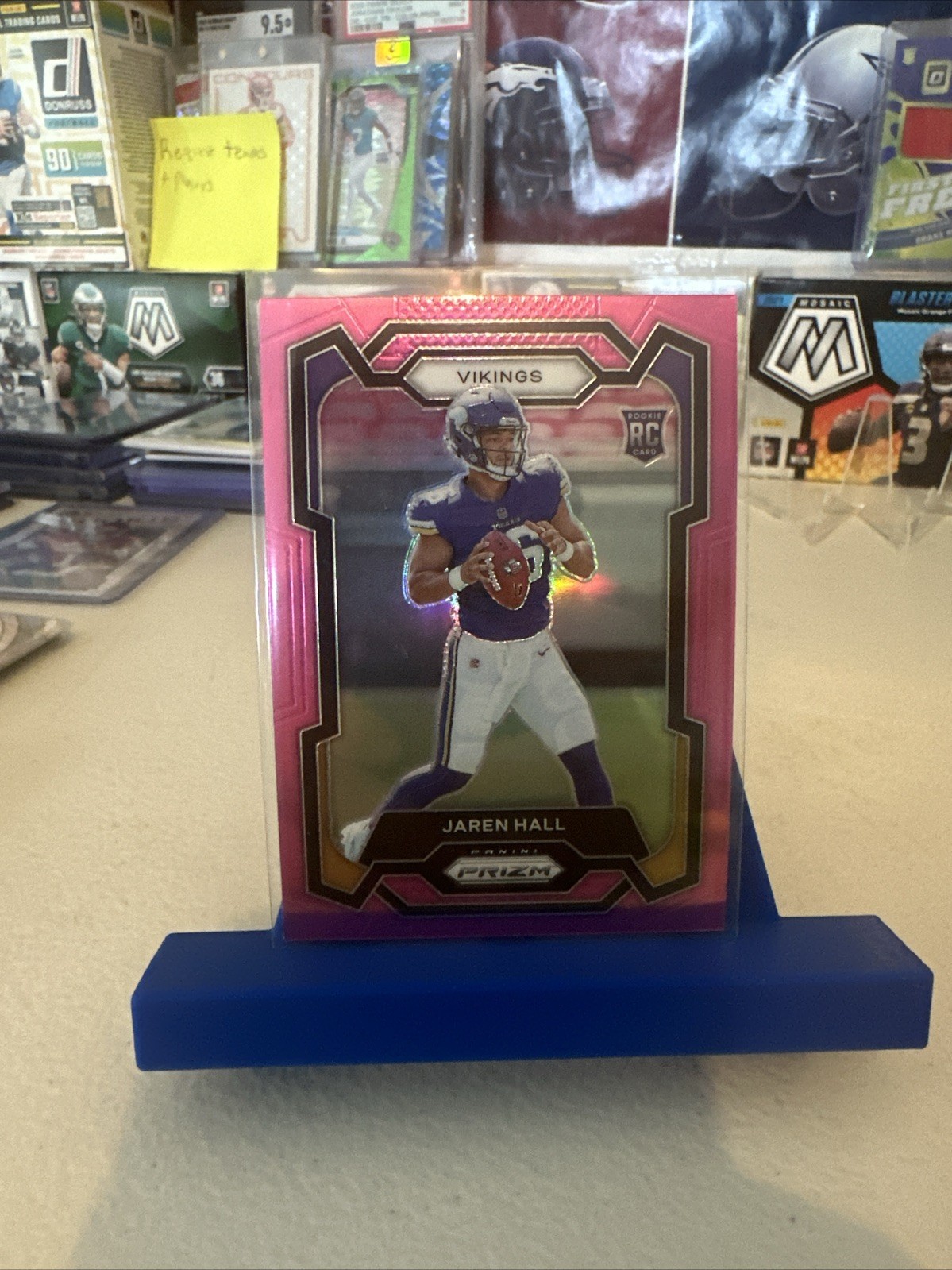 2023 Panini Prizm - Rookies Jaren Hall #367 Pink Prizm (RC)