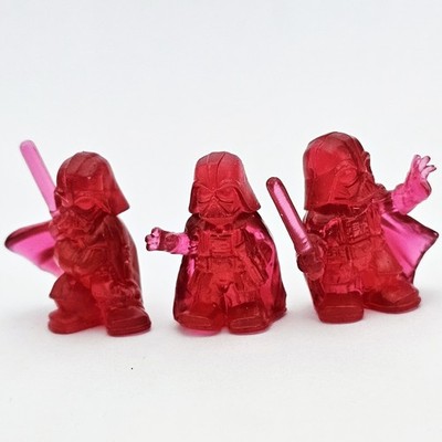 STAR WARS Fighter Pods Mini Sammelfiguren 3x SITH LORD DARTH VADER Hologramm