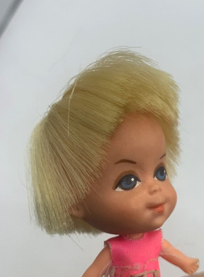 Liddle Kiddles Kiddle Lucky Locket Lola Vintage Mattel Mini Doll 2'' TLC B