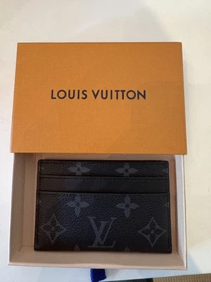 Porte-cartes Louis Vuitton Monogram Eclipse - Authentique - Neuf - Photo 1/4