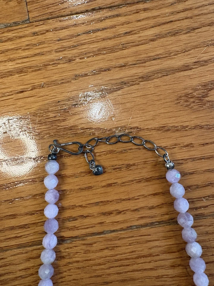 Jay King DTR Mine Finds Lavender Kunzite Necklace – 925 Sterling Silver - Image 4 of 4