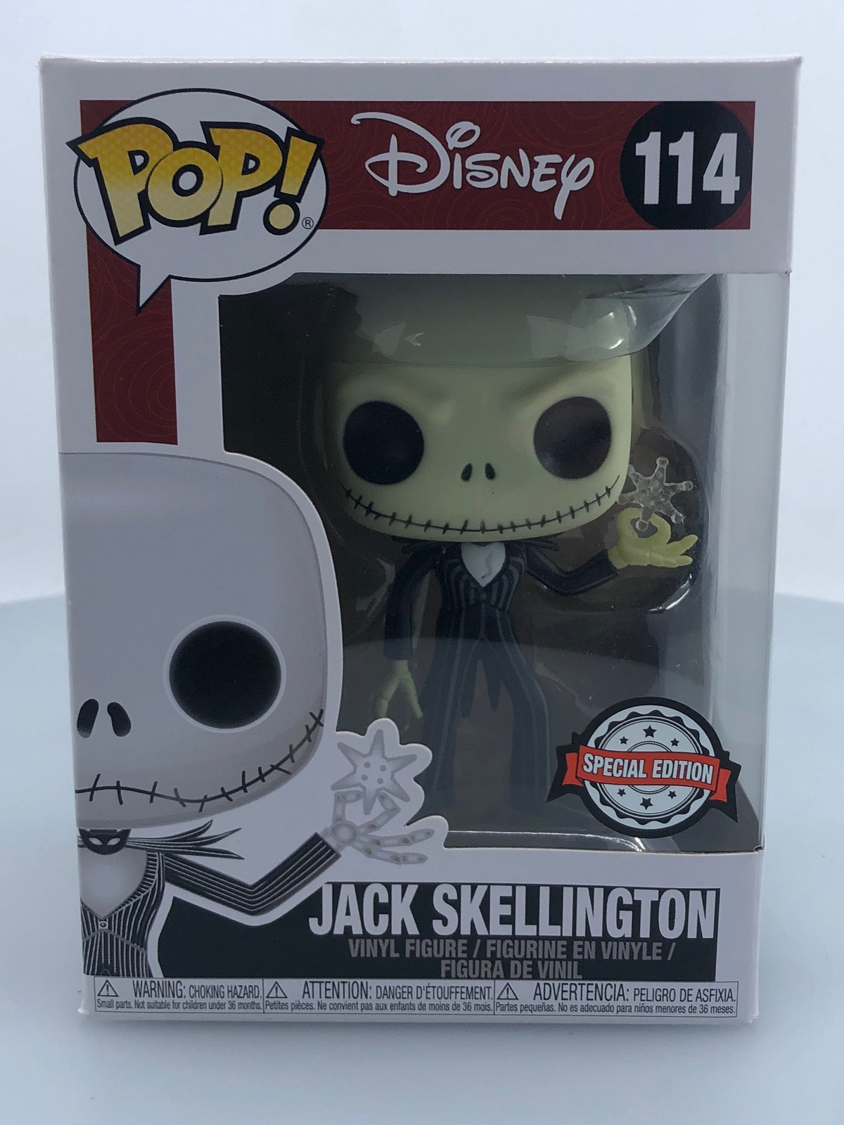 En Oferta Jack Skellington Con Copo De Nieve #114 Caja Dañada Ver Fotos
