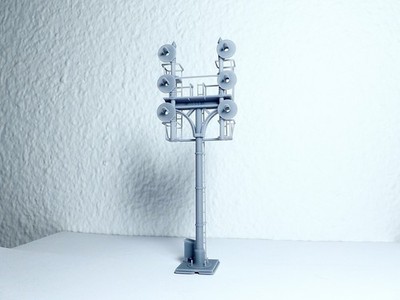 HO Scale Railway Signal Bridge - 1:87 Resin Structure For Model Railroad