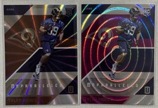 2016 Unparalleled Football Tyler Higbee Bronze & Pink Rookie RC Card #196 Rams. rookie card picture