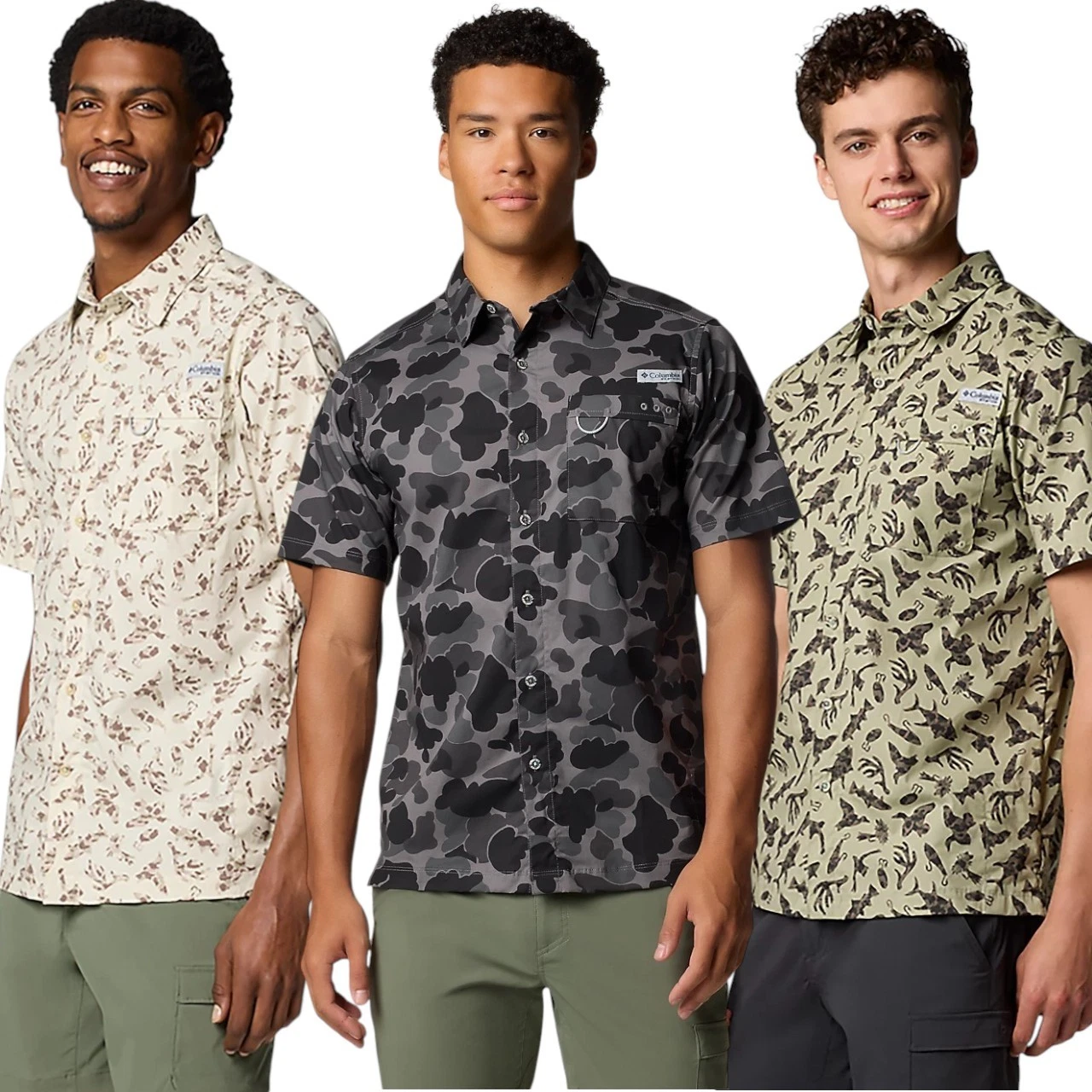 Columbia PFG Wild Cast Camp Shirt Mens Small Fishing Button Down Camo Huntfish
Opens in a new window
