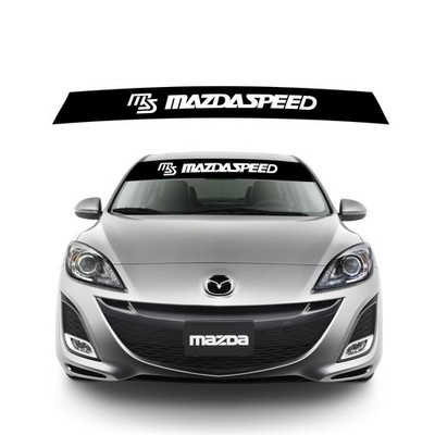 Aufkleber für die Windschutzscheibe MS Mazdaspeed Mazda 3